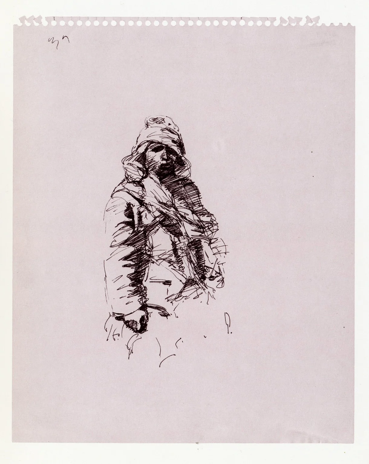 No Man's Land (Paperback) Signed with an original sketch — George